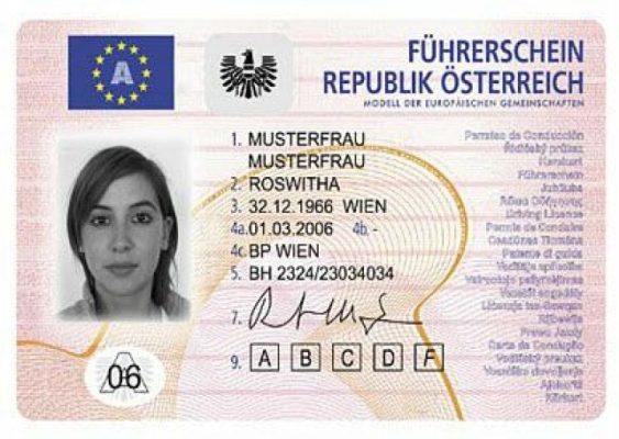 Österreichischer Führerschein kaufen